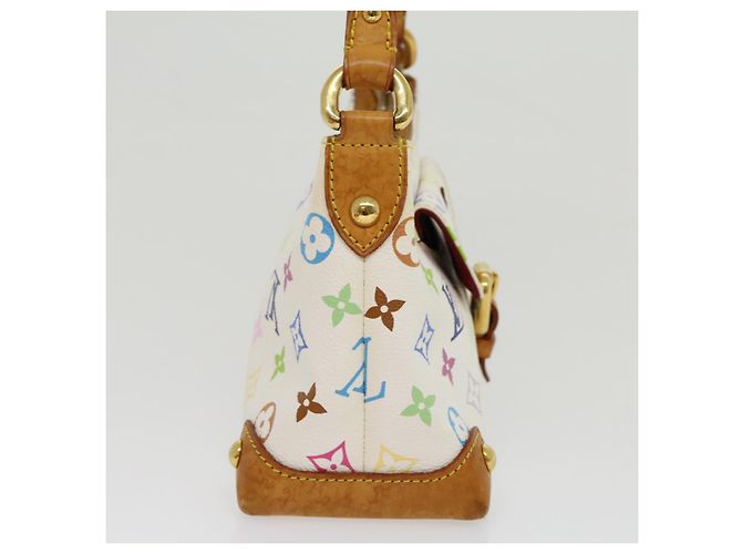 LOUIS VUITTON Monogram Multicolor Eliza Umhängetasche Weiß M40098 LV Auth rh232BEIM - Ansicht 4