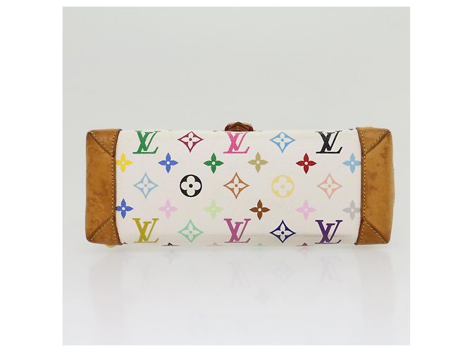 LOUIS VUITTON Monogram Multicolor Eliza Umhängetasche Weiß M40098 LV Auth rh232BEIM - Ansicht 5