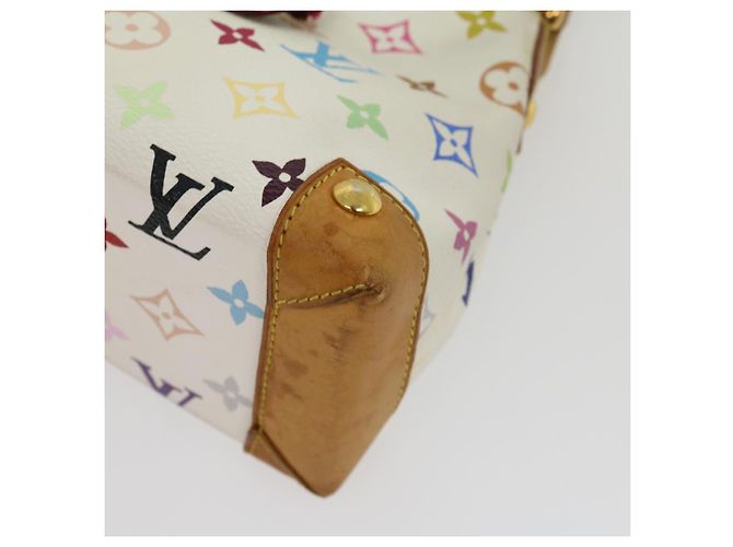 LOUIS VUITTON Monogram Multicolor Eliza Umhängetasche Weiß M40098 LV Auth rh232BEIM - Ansicht 8