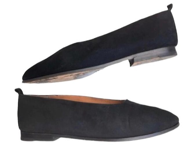 Bailarinas Carel 41 Mocasines de ante negro - vista 3