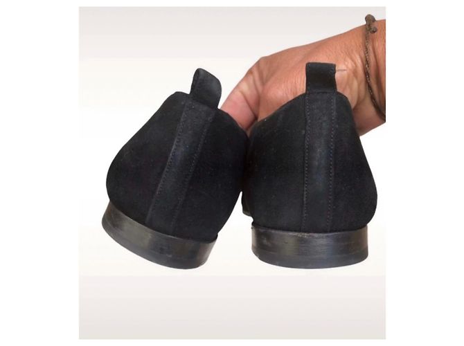 Bailarinas Carel 41 Mocasines de ante negro - vista 5