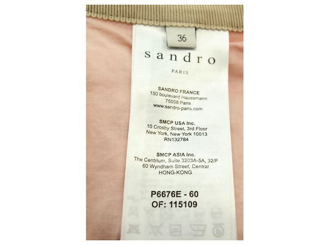 Sandro Paris Shorts mit Rüschendetail aus rosafarbenem Polyester Pink - Ansicht 5
