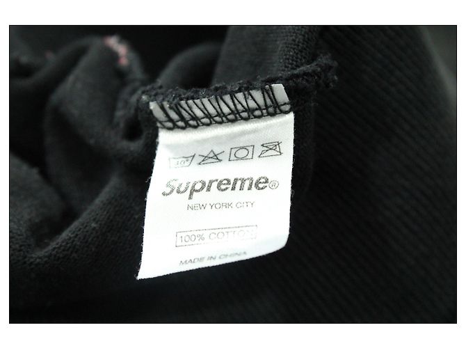 Sudadera con capucha Flags de algodón negro de Supreme x Polo Ralph Lauren - vista 4