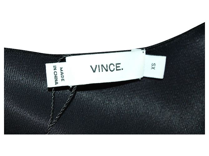 MINIVESTIDO A PANELES Vince Negro - vista 4