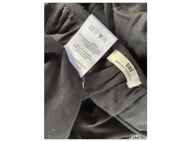Vestido de algodón negro Day Birger & Mikkelsen M - vista 3