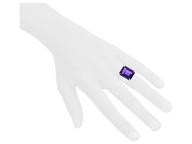 Tiffany & Co Sparklers Ring in Silber und Amethyst - Ansicht 2