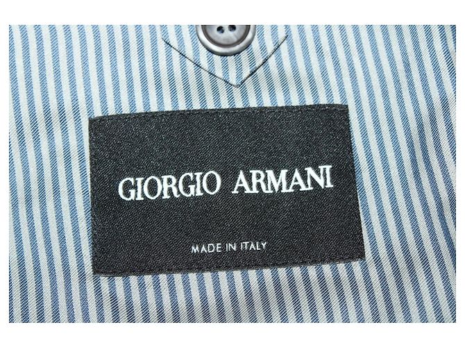 Giorgio Armani Checkered Single Breasted Blazer in Multicolor Polyester - view 4