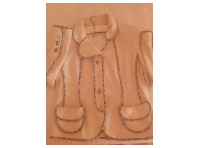 Autre Marque Beige wool short jacket - view 5