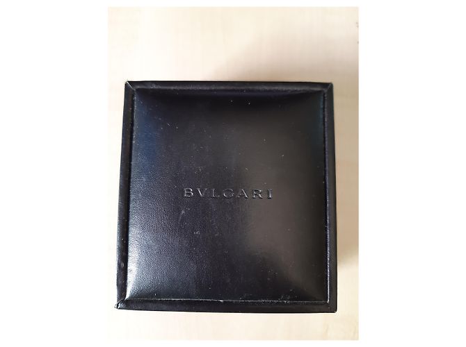 Anello Bulgari Optical in oro bianco e onice Nero - vista 4