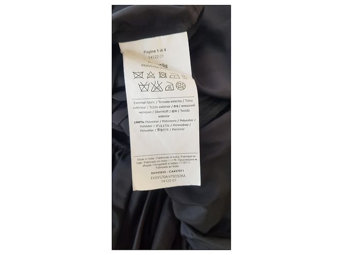 Red Valentino Abito nero in tulle e paillettes - vista 18