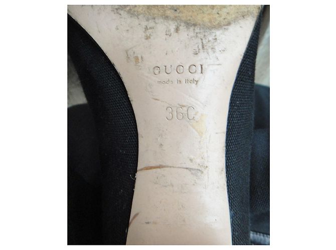 Gucci Overknee-Stiefel p 37 Schwarz - Ansicht 7