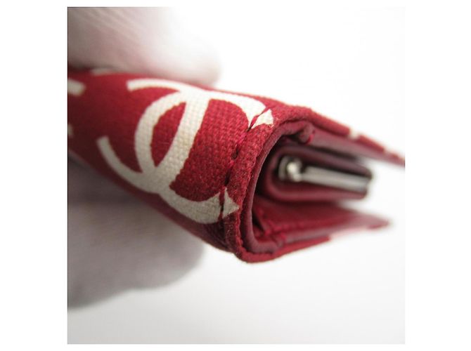Chanel Rue Cambon 19 Mappe Rot - Ansicht 8