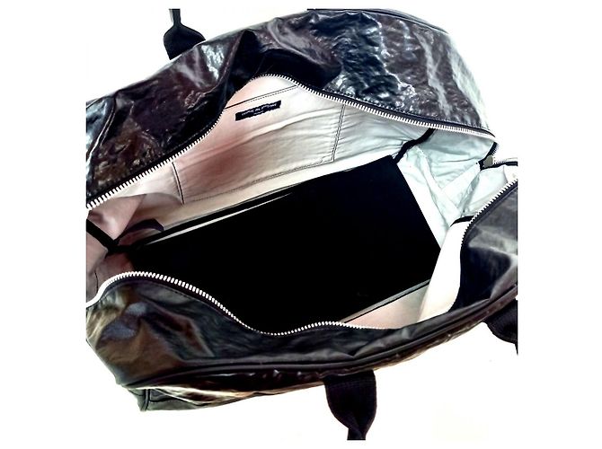 Comme des Garcons Bolso de viaje Boston de piel envejecida - vista 6