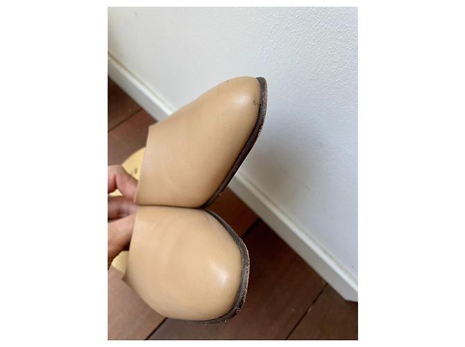 Mules Walter Steiger in pelle beige 38 Marrone - vista 9