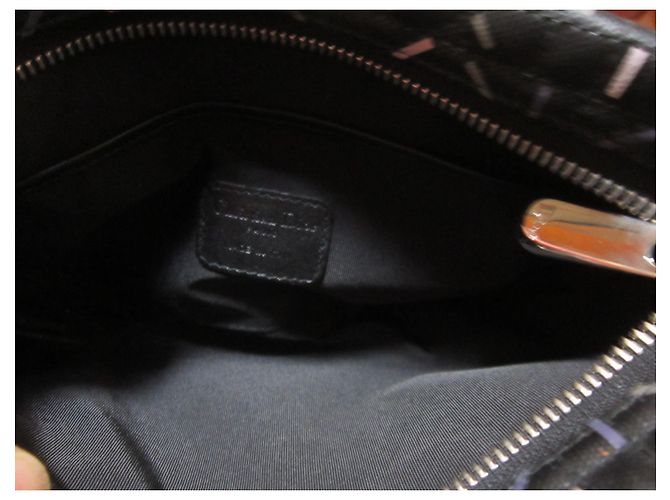 Pochette Dior Blu Navy in Tela Blu scuro - vista 4