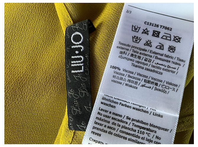 Liu.Jo Kleid Gelb Viscose - Ansicht 4