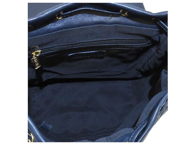Mochila Chanel Blue Timeless Urban Spirit Azul Azul marino - vista 5