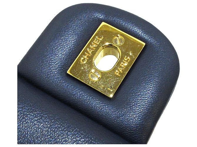 Mochila Chanel Blue Timeless Urban Spirit Azul Azul marino - vista 8