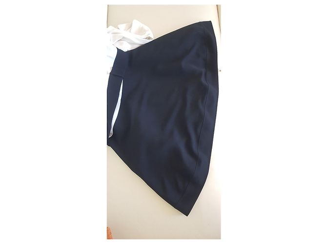 Bi Schwarz/Ecru Kleid Alexander WANG Aus weiß - Ansicht 16