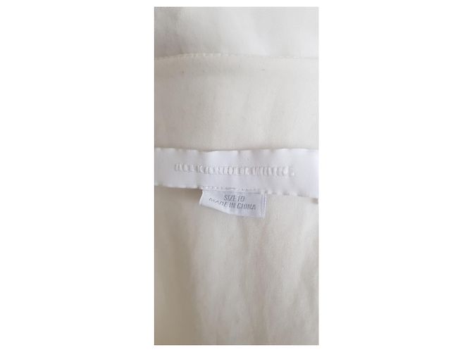 Bi Schwarz/Ecru Kleid Alexander WANG Aus weiß - Ansicht 17