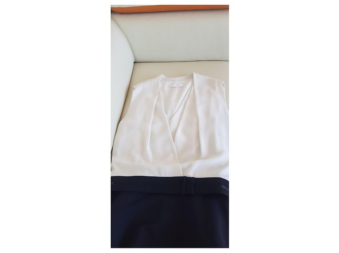 Bi Schwarz/Ecru Kleid Alexander WANG Aus weiß - Ansicht 2