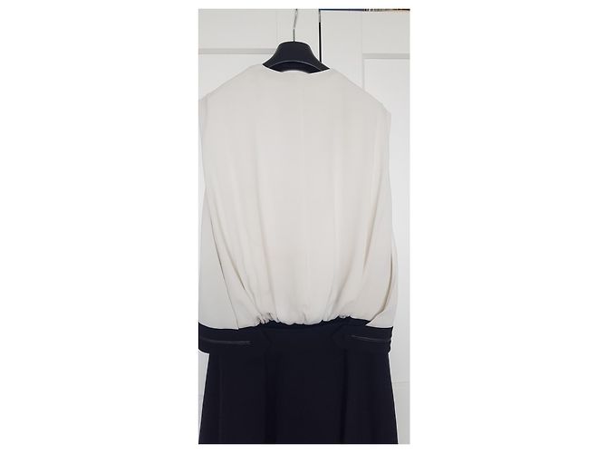 Bi Schwarz/Ecru Kleid Alexander WANG Aus weiß - Ansicht 5