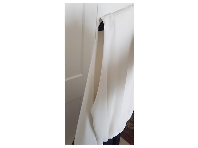 Bi Schwarz/Ecru Kleid Alexander WANG Aus weiß - Ansicht 8