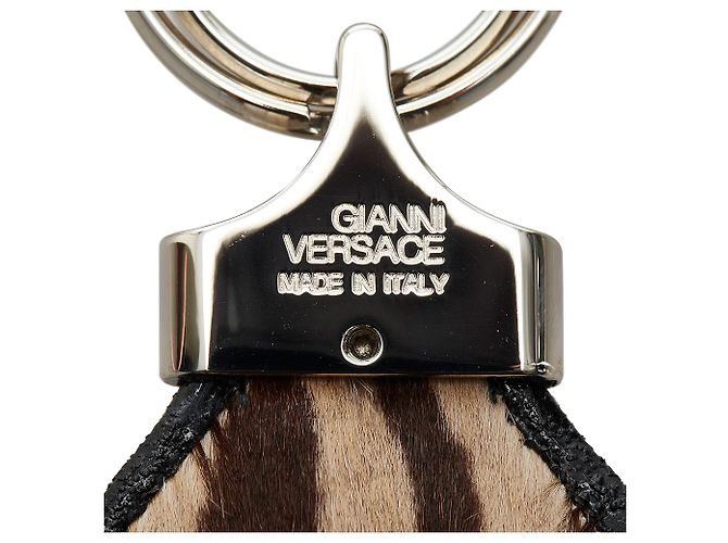 Portachiavi Medusa Versace Marrone - vista 3
