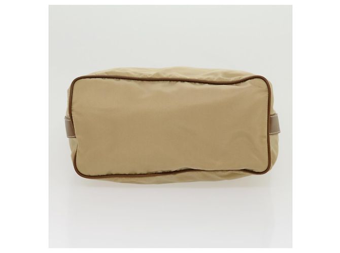 PRADA Borsa A Tracolla Nylon Beige Auth ar7222 - vista 5