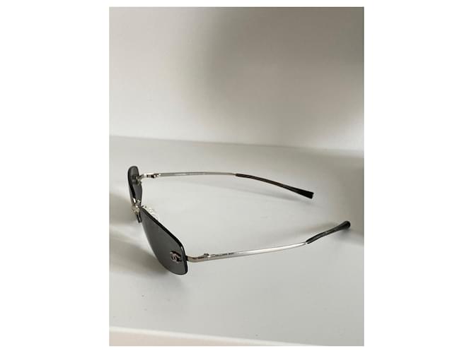 Chanel Lentes de sol Gris antracita - vista 3