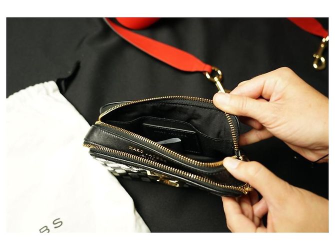 Borsa fotografica Marc Jacobs Snapshot RARA Nero - vista 2