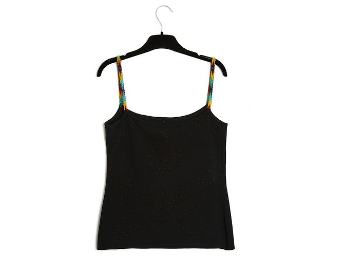 John Galliano PERLINE COLORE NERO EN38 - vista 4