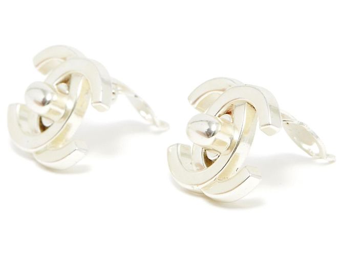 Chanel CLIP TURNLOCK CC SILBER L - Ansicht 2