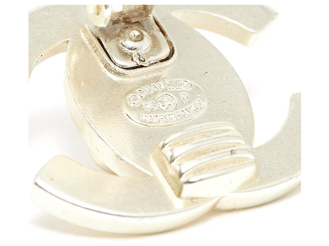Chanel CLIP TURNLOCK CC SILBER L - Ansicht 3
