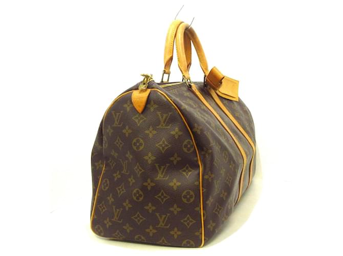 Louis Vuitton Keepall 45 Marrone - vista 4