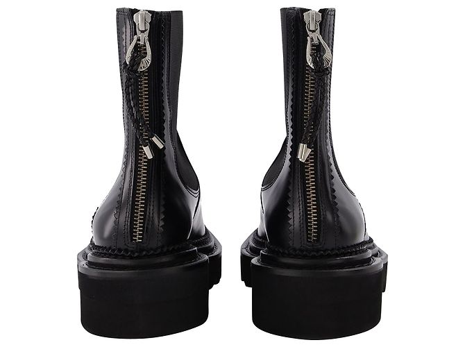 AJ1228 Botines - Toga Pulla - Cuero - Negro - vista 3