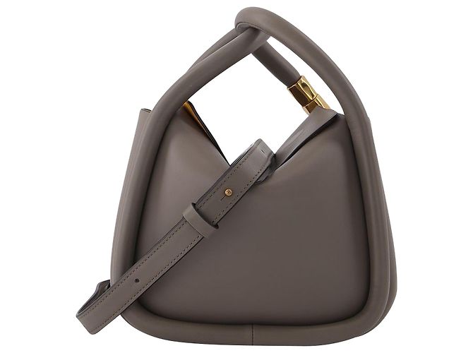 Boyy Wonton 20 Borsa in Pelle Grigia Grigio - vista 3