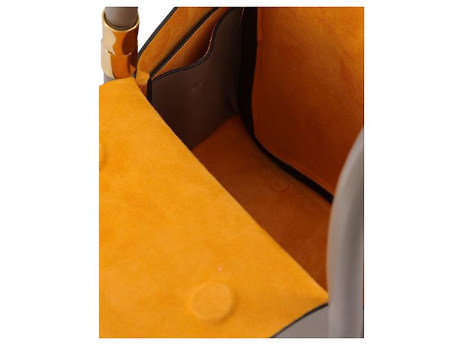 Boyy Wonton 20 Borsa in Pelle Grigia Grigio - vista 4