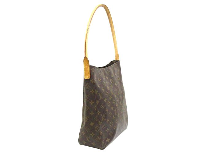 GM Louis Vuitton Brown Monogram Looping Marrone - vista 2