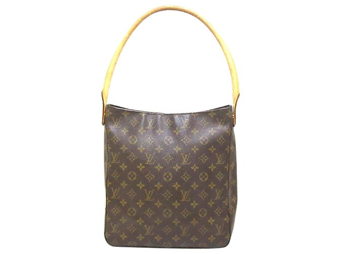 GM Louis Vuitton Brown Monogram Looping Marrone - vista 3