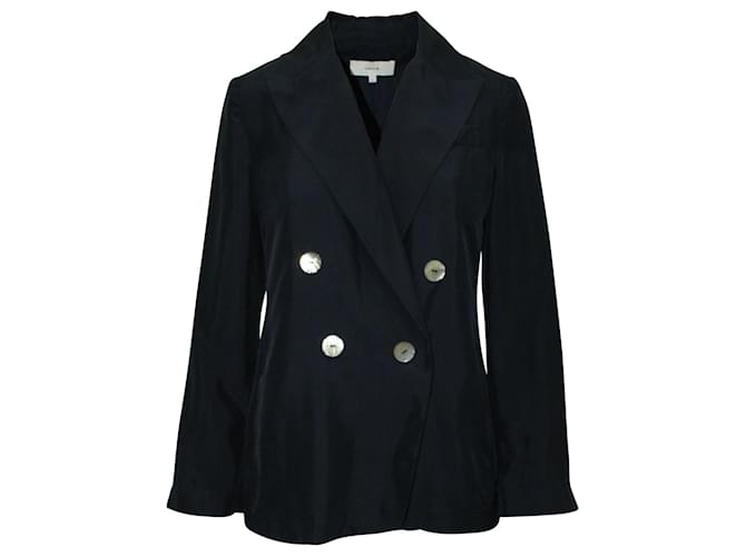 Vince blazer bleu marine Soie ref.607868 - Joli Closet