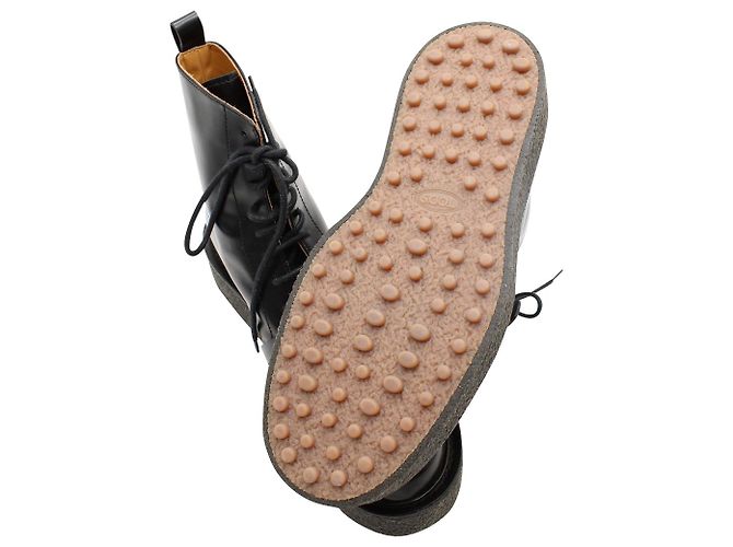 Stivaletti Tod's Timeless in Pelle Nera - vista 7