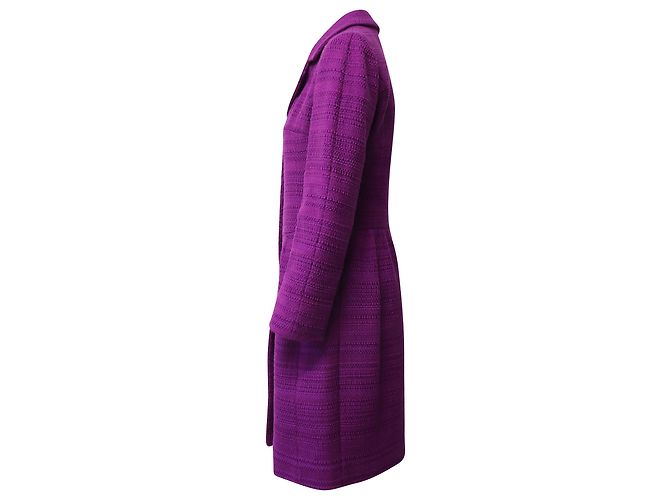 Casaco Alberta Ferretti em algodão roxo - vista 2