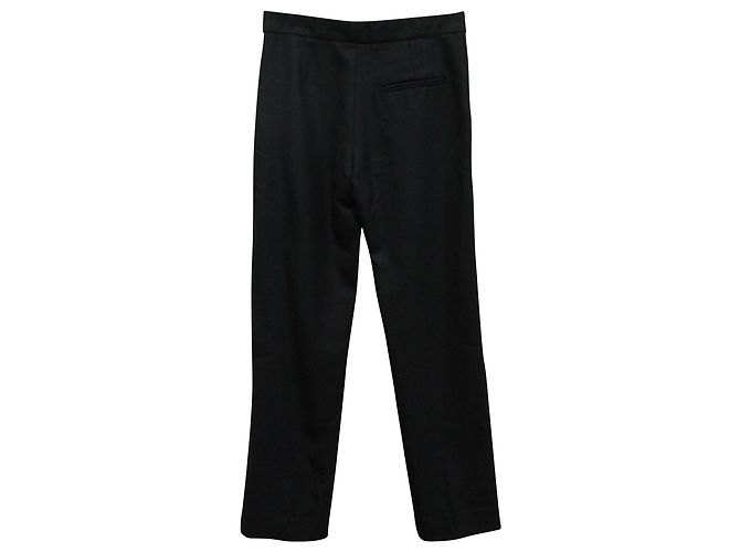 Isabel Marant Pantalón recto de algodón azul marino - vista 2