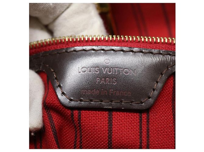 LOUIS VUITTON Damier Ebene Deliziosa borsa a tracolla PM N41459 LV Aut 30487 - vista 18