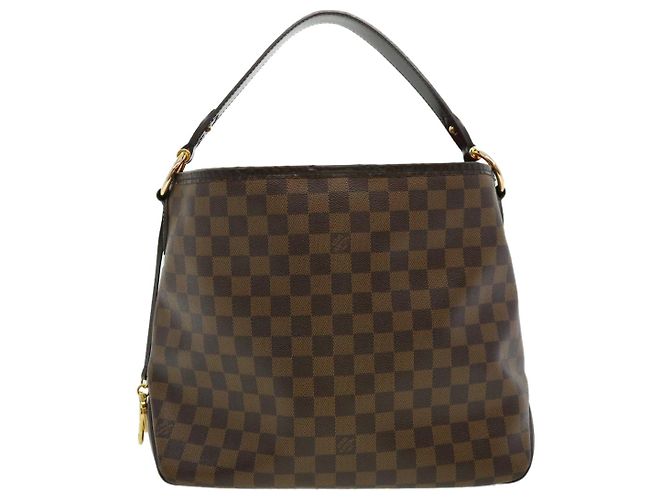 LOUIS VUITTON Damier Ebene Deliziosa borsa a tracolla PM N41459 LV Aut 30487 - vista 2