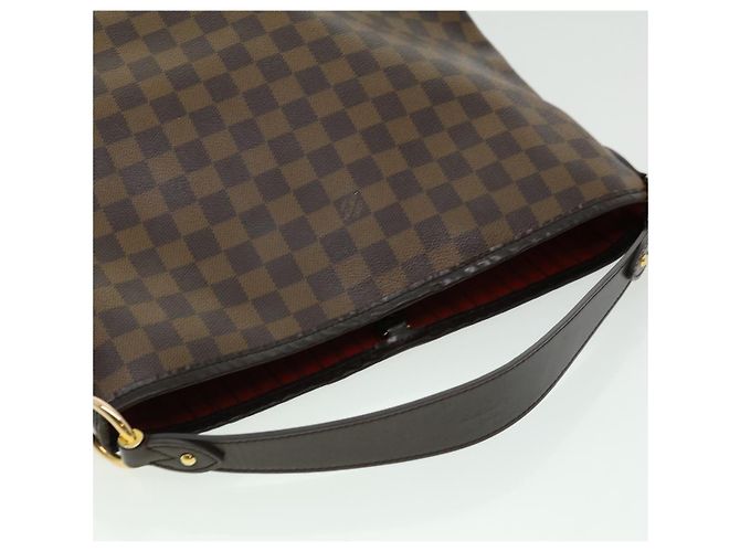 LOUIS VUITTON Damier Ebene Deliziosa borsa a tracolla PM N41459 LV Aut 30487 - vista 6