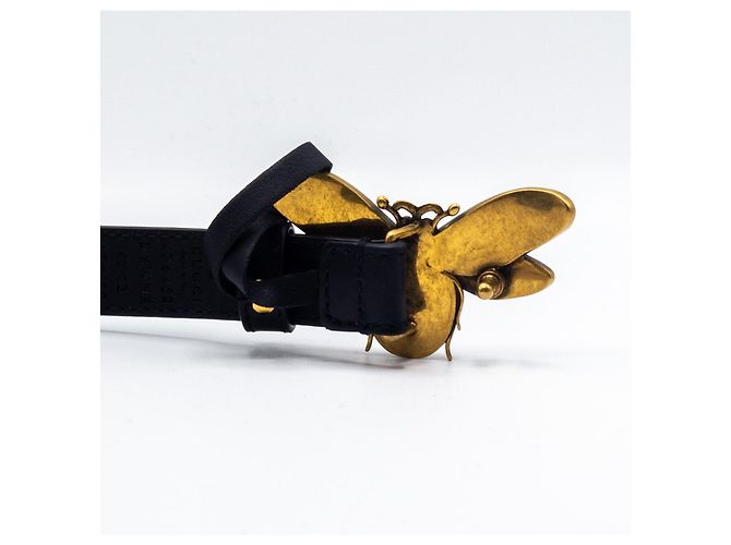 Gucci Queen Margaret Bee Gürtel Kalbsleder cm 80 - Ansicht 4