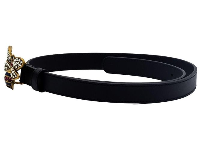 Gucci Queen Margaret Bee Gürtel Kalbsleder cm 80 - Ansicht 6