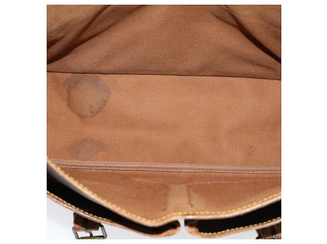 LOUIS VUITTON Borsa a spalla Gibeciere GM con monogramma M42246 LV Aut pt3437 - vista 12